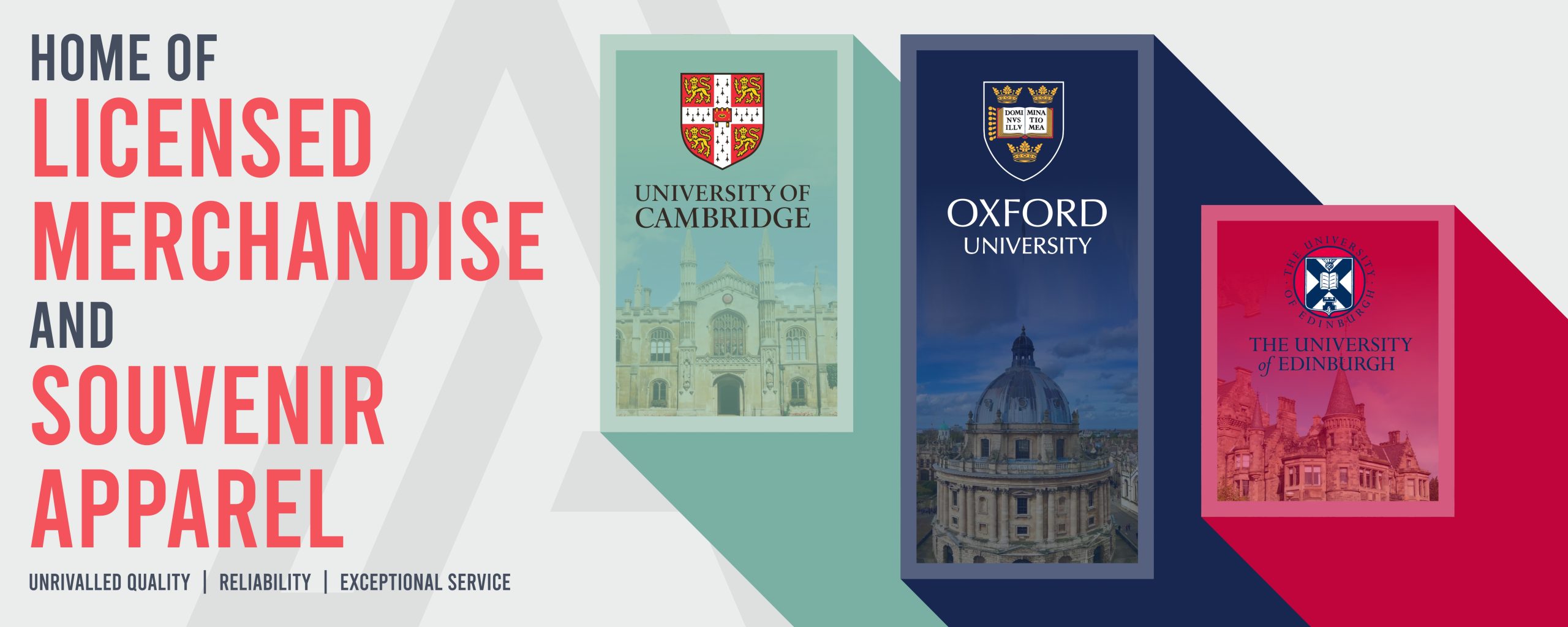 Licensed Merchandise Page banner